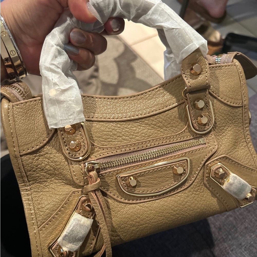 City bag leather